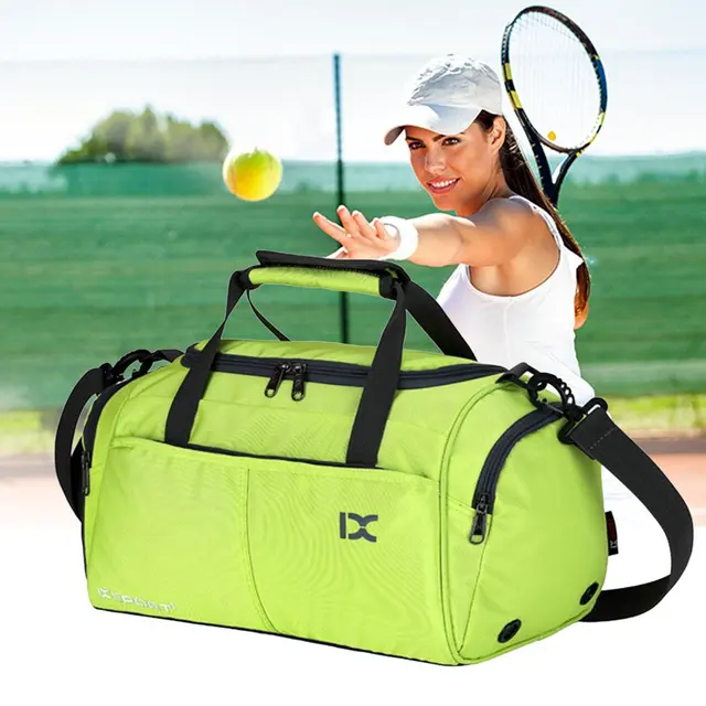 Large Capacity Outdoor Sports Bag Traveling Luggage Handbags Shoulder Bag Waterproof Polyester