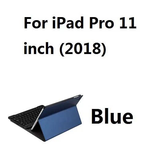 for pro 11 Разделение дизайн кожаный чехол клавиатура Bluetooth для iPad Mini 1234 воздуха 1 Air 2 для iPad 9,7 Pro 11 дюймов Air 3 10," - Цвет: for pro 11