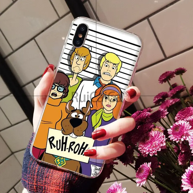 Ruicaica Shaggy and Scooby Doo рукоделие принт рисунок чехол для телефона чехол для iPhone X XS MAX 6 6 S 7 7 plus 8 8 Plus 5 5S XR - Цвет: A4