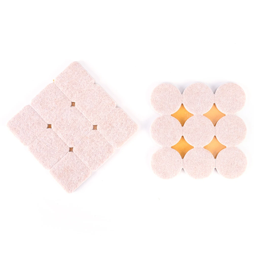 18pcs/set Furniture Protector Felt Pads DIY Self Adhesive Furniture