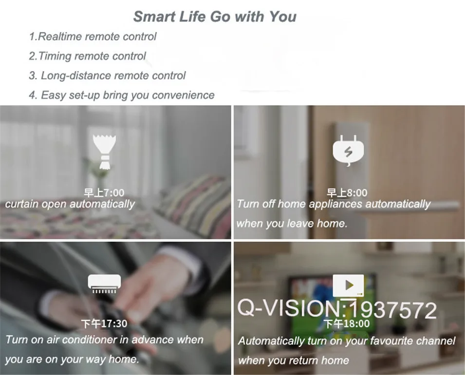 Broadlink RM mini3 RM Pro RM2 A1 EU US UK TC2 Switch SP3 Universal Smart Home Automation Intelligent Control WIFI+IR+RF Switch Remote Control iOS Android -34