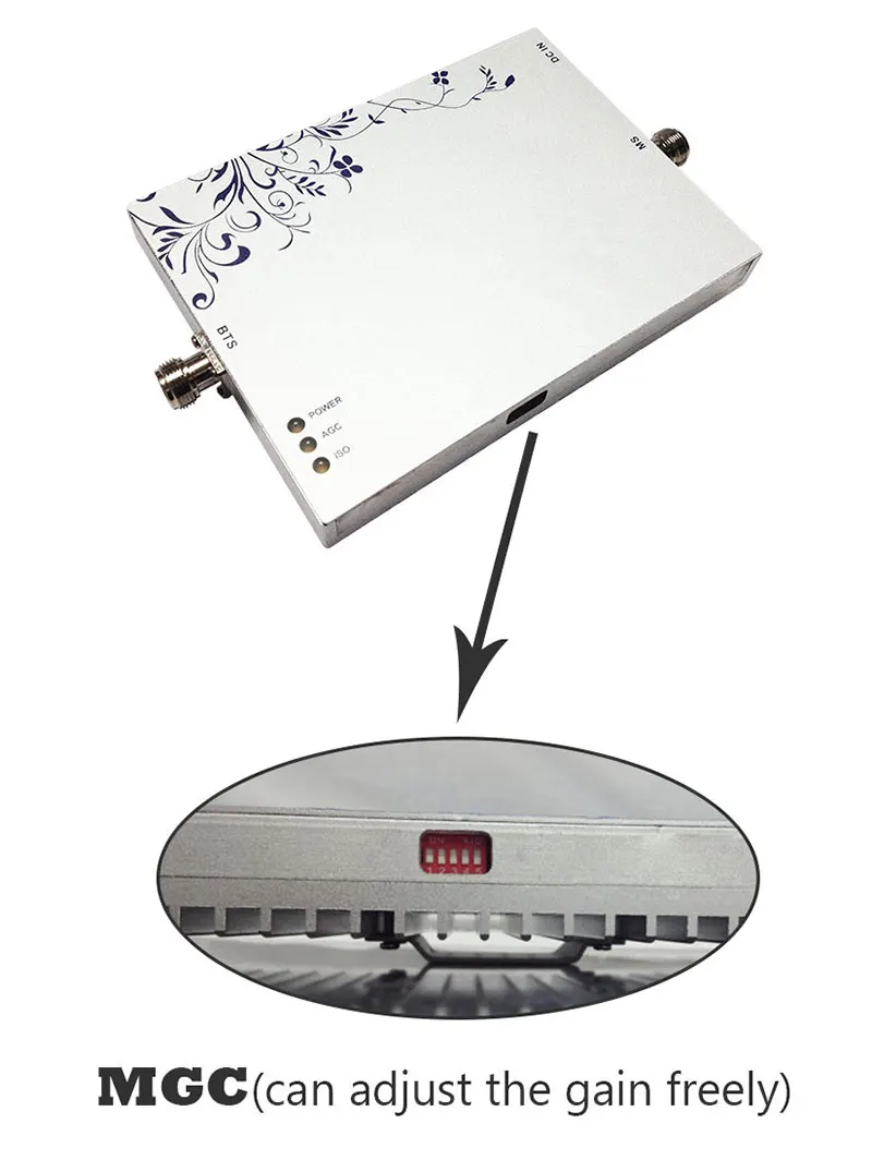 Signal Booster GSM 900MHz Repeater 1000 Square