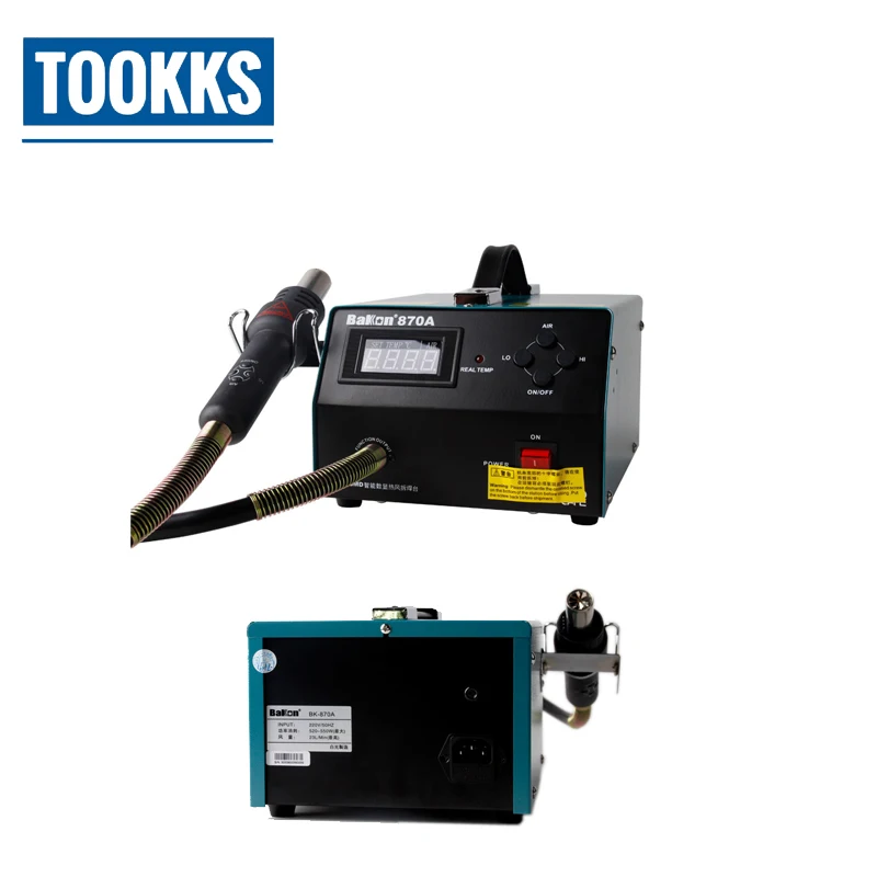  700 W BK870A Digital Display Heißluft SMD Rework Station Löten Rework Station Für Motherboard PCB W