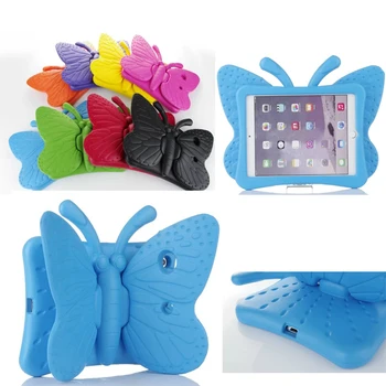 

Cartoon 3D Butterfly Table Cover Stand for apple ipad Mini 1 2 3 4 EVA Soft Safe Kids Case Shockproof for ipad Mini 7.9'cover