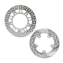New Motorcycle Front & Rear Brake Disc Rotor For Suzuki AN650 2004 2005 2006 2007 2008 2009 2010 2011 2012 AN 650