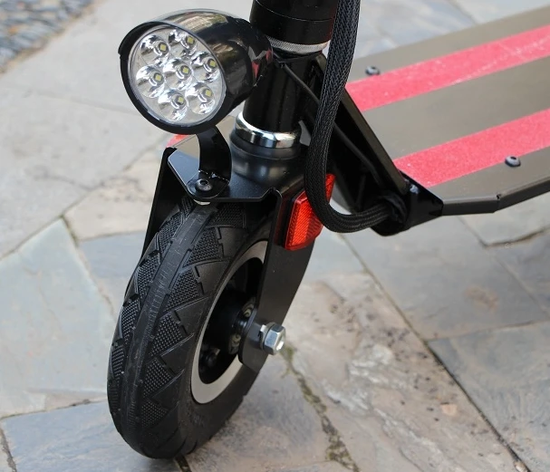 

36v48v universal LED lamp frontlamp frontlight with horn & switch electric scooter folding bike MTB ATV MONIMOTO Conversion part