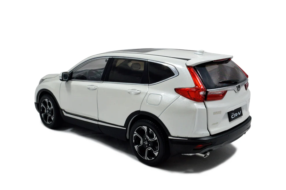 1:18 1/18 1 18 весы Honda CR V 2017 внедорожник белый статический имитация литой Сплав модель