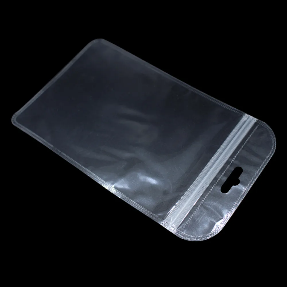 

Hot Sale 50Pcs/ Lot Clear Self Seal 12*22cm Zipper Poly Retail Ziplock Package Smart Products Bags Pack Zip Lock Storage Pouches