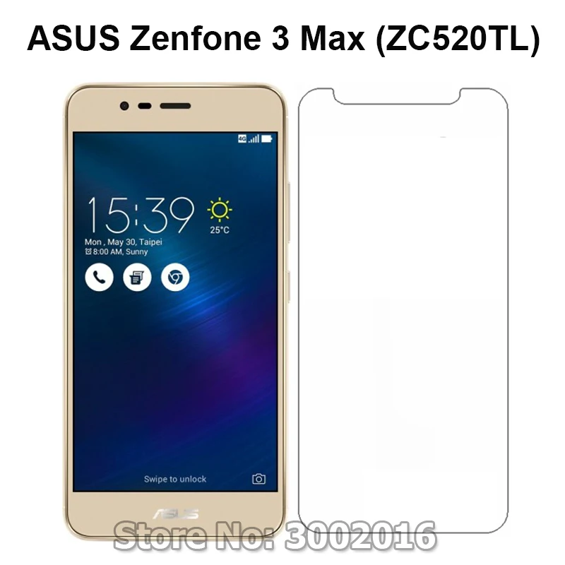 Защитное стекло для Asus Zenfone 3 Max ZC520TL 2 шт. закаленное чехол ZC520TL|Защитные стёкла и