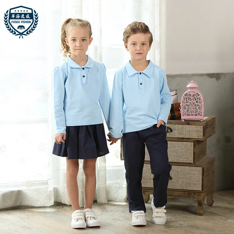 Kids School Uniform Children's School Clothing Boy Kindergarten Uniform
