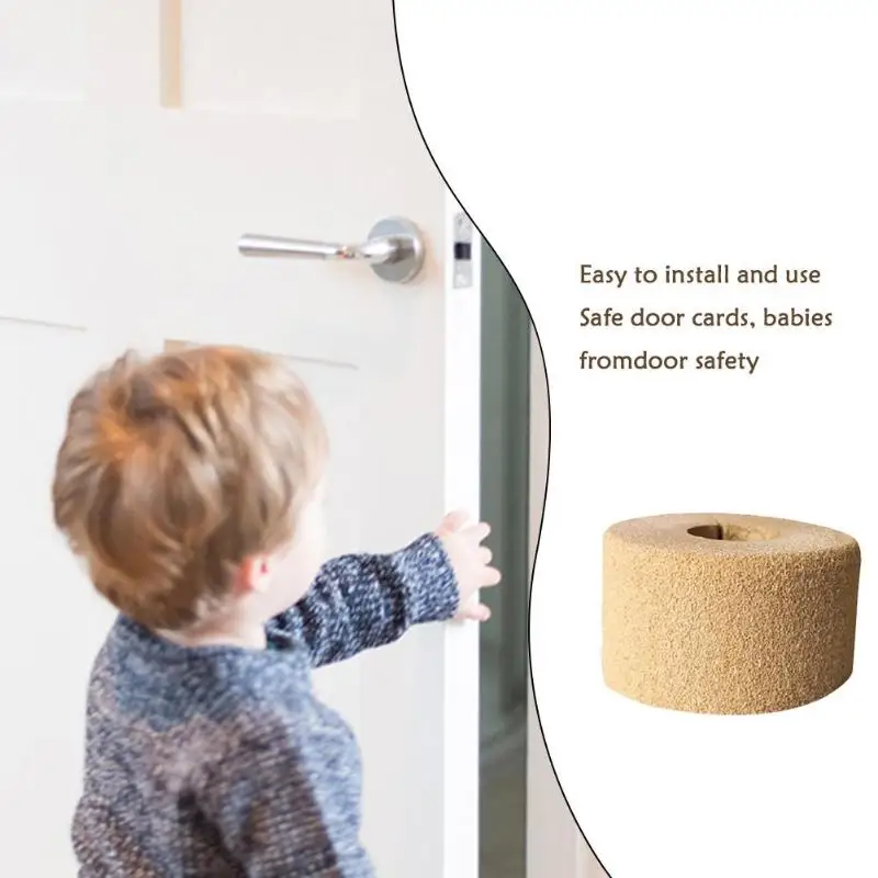 NBR الطفل قفل باب سدادة الاطفال اليد مكافحة قرصة الباب كليب الطفل فنجر حامي الأمن لخزانة ملابس بأدراج مجلس الوزراء الباب سدادة