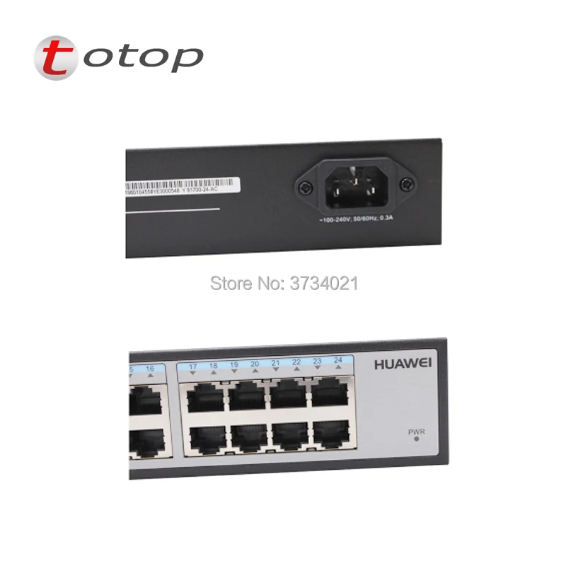HUAWEI S1700 24 AC switch huawei port 10/100M неуправляемый переключатель|Оптоволоконное