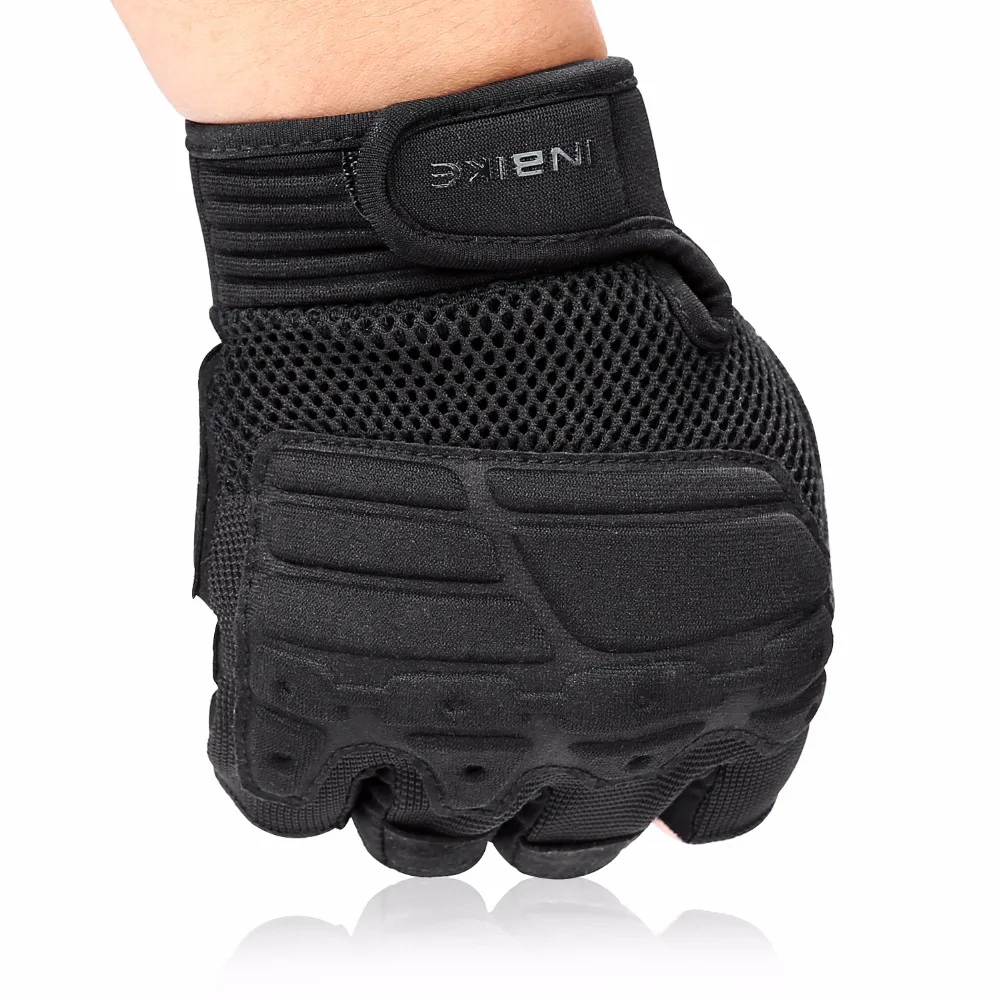 INBIKE многофункциональные перчатки для спорта на открытом воздухе MTB перчатки с полупальцами мужские перчатки для велоспорта дышащие перчатки для тренажерного зала и фитнеса тактические перчатки