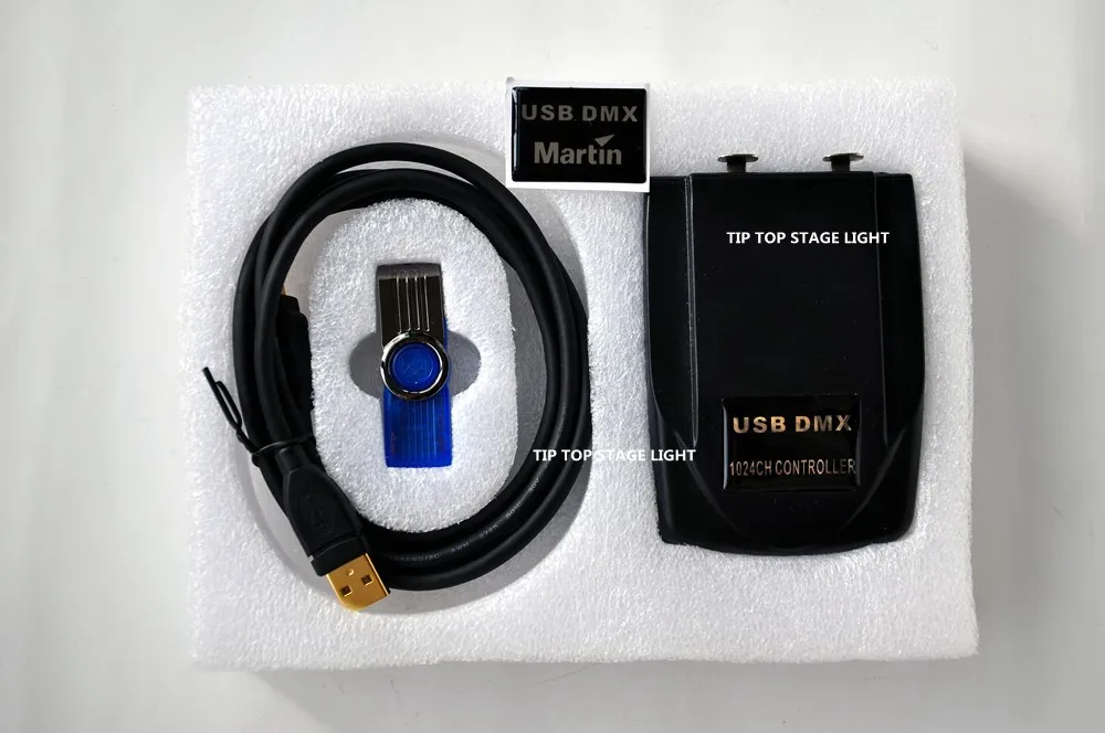 Бесплатная доставка 4 шт./лот Martin lightjockey 1024 USB контроллер DMX1024 USB контроллер Led Освещение сцены DMX ступенчатый регулятор освещения