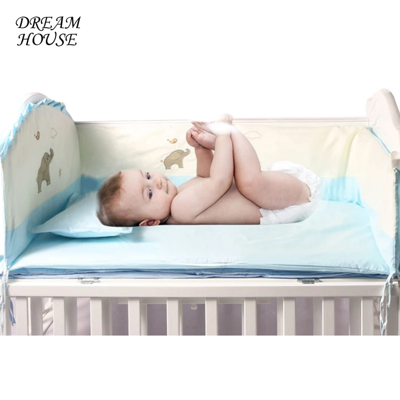 

1set Infant Cute Cartoon Cushions Baby Cotton Bumpers Newborn Room Decor Cots Baby Bed Bumpers Girl Boy Bedroom Cribs