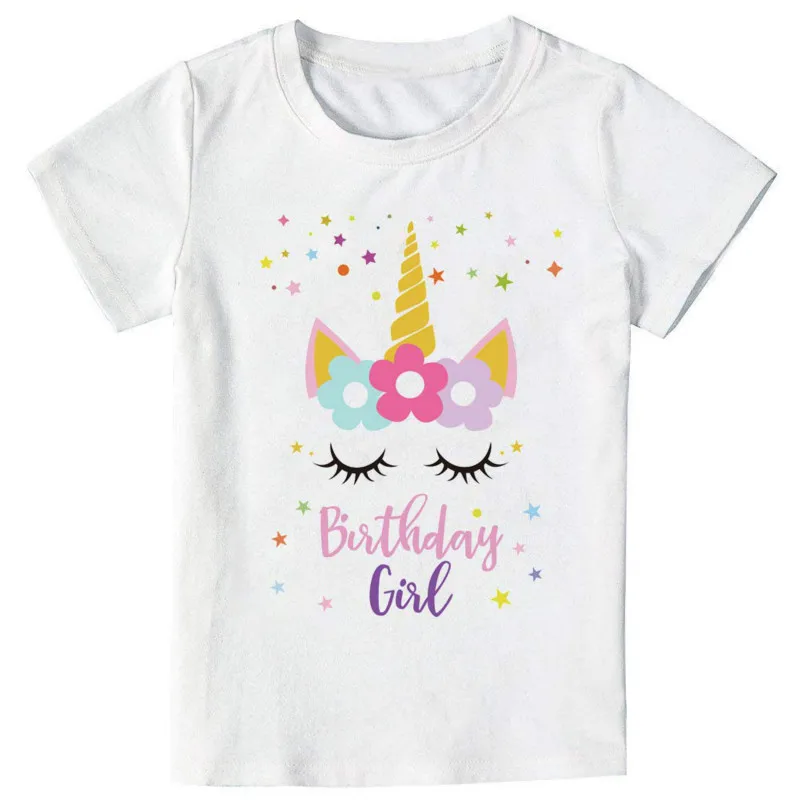 Headband /& Satin Sash Girls Layered Tutu Skirt with Unicorn Tshirt