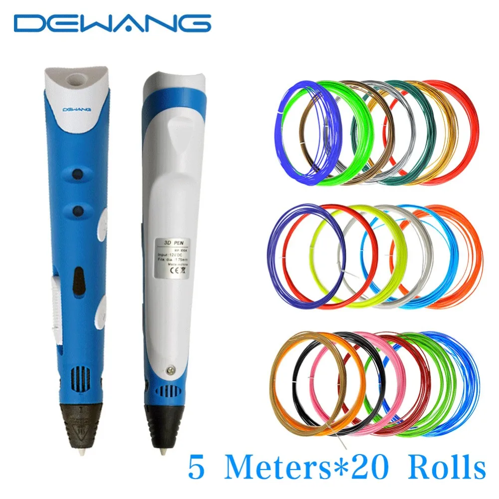 High Quality 3d Printer Pen Drawing Magic Arts For Kids 3d Printing Pen 100 Meters Abs Filament Pens From Greenliv 52 Dhgate Com