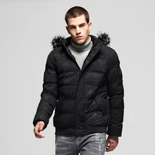 Новая мужская одежда зимняя куртка с капюшоном теплое пальто Повседневная парка мужские толстые меховые куртки и пальто камуфляжные парки мужские
