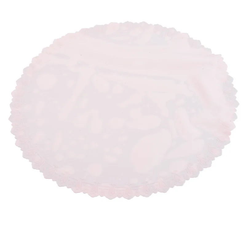 Urijk Многофункциональные Пищевые силиконовые сараны обертывания сохраняют многоразовые крышки цепляются Сова уплотнение стрейч крышка кухня микроволновая печь нагрев - Color: Pink