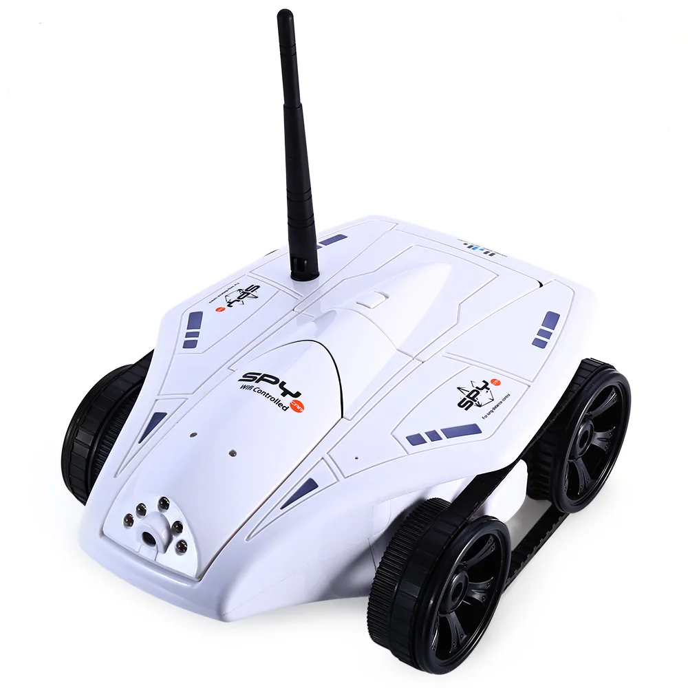 

HAPPYCOW RC Mini Tank Car WiFi Real-time Photo Transmission HD Camera iOS Phone or Android Toy