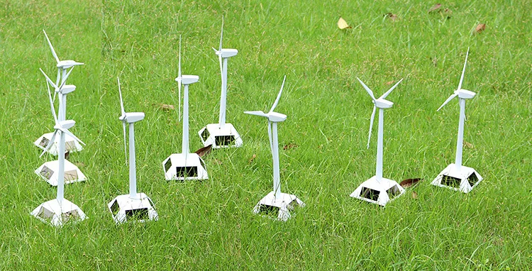 2 в 1 ветряная турбина на солнечной батарее модель генератора и выставочный стенд ветряная мельница образовательный комплект сборки рабочего стола Decoratio
