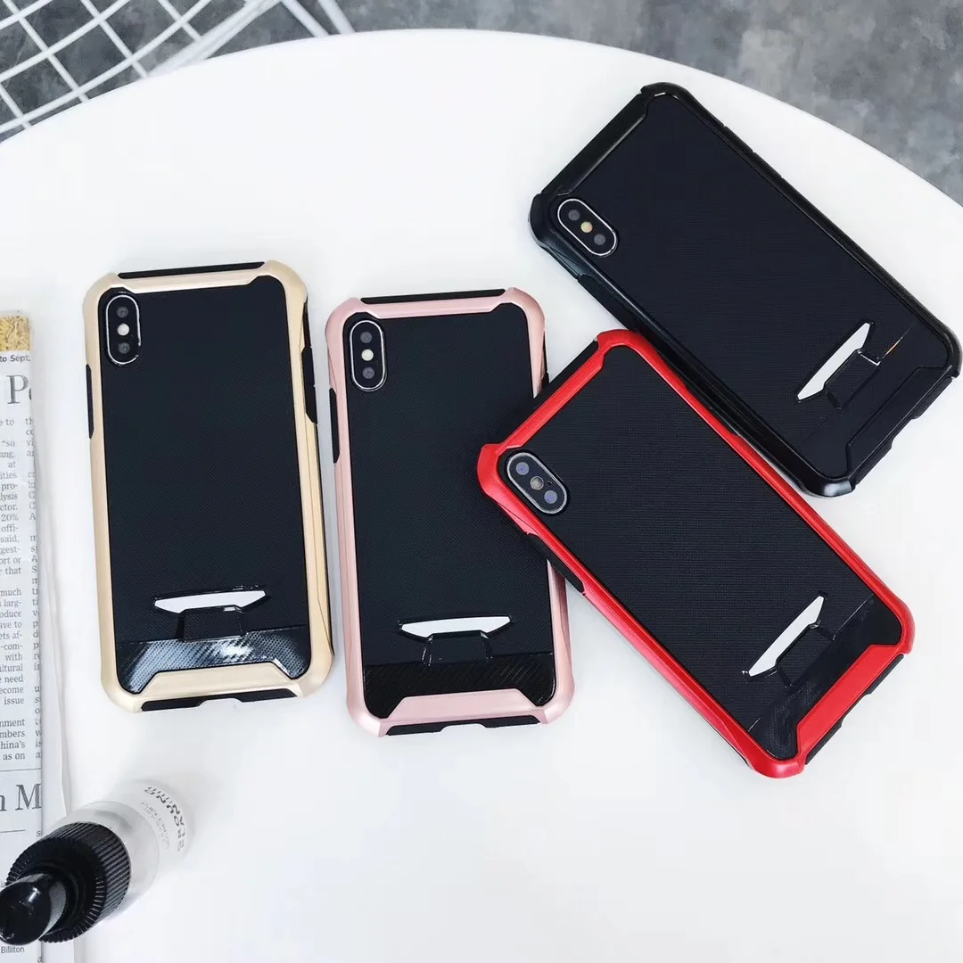 Super Phone case For iphone 7 8 7/8 plus 2 in 1 Drop resistance Mobile Phone shell For