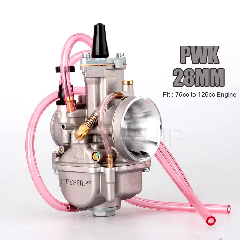 Карбюратор PWK для мотоцикла Mikuni Koso 28 мм 30 32 34 Honda Suzuki Yamaha Kawasaki KTM карбюратор Power