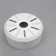 Полусфера камеры наблюдения кронштейн D = 130 мм потолочное крепление встроенный купольный кронштейн камеры белый