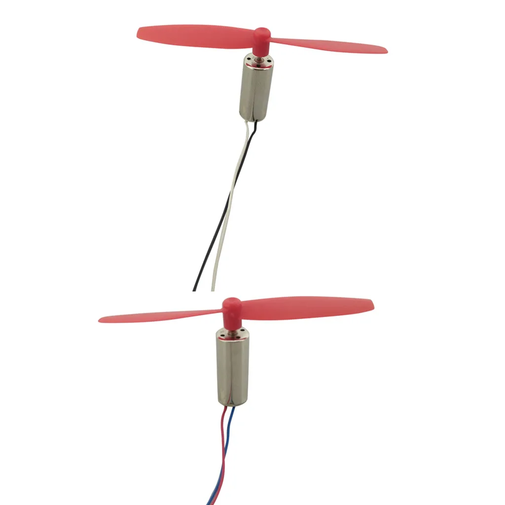 720 3.7V Coreless Brushed Motors Set 8.5x20mm + 71/65/55mm Propeller Prop CW CCW Micro Drone Quadcopter DIY Spare Parts
