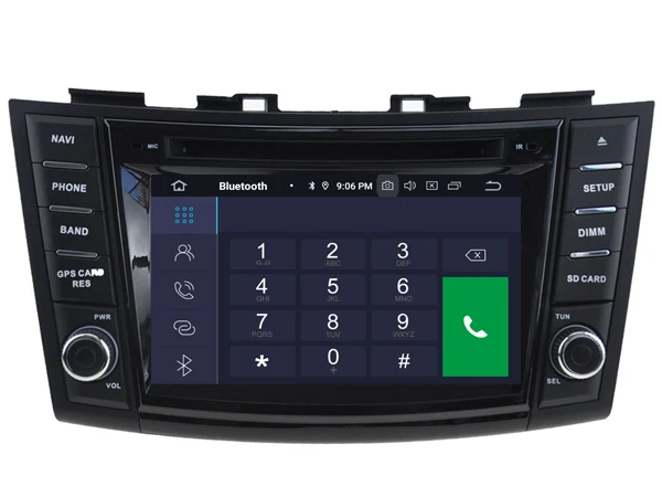Четырехъядерный Android 9,0 автомобильный dvd-плеер для SUZUKI SWIFT(2011-) Автомобильный мультимедийный автомобильный поддержка DVR wifi DAB OBD