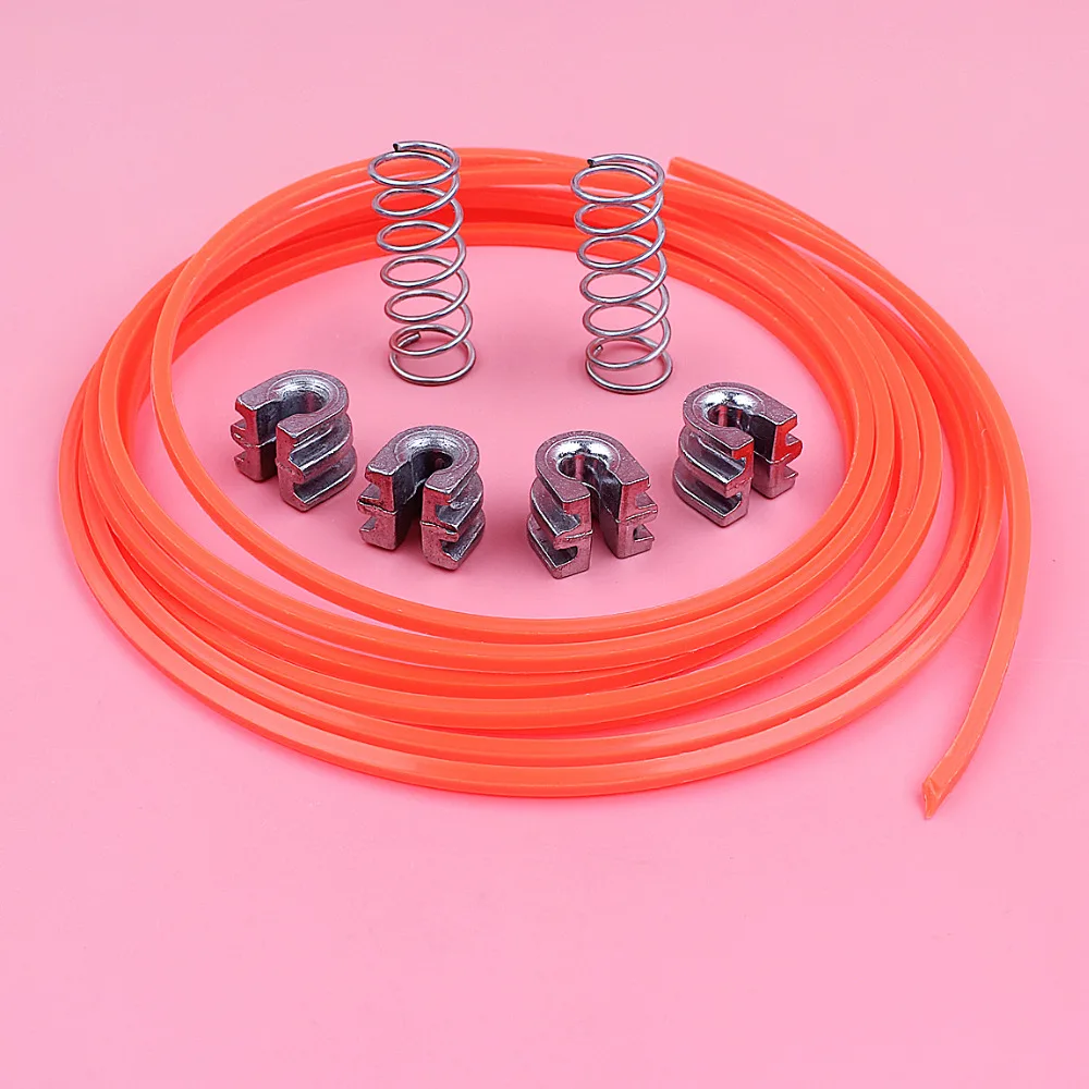 3.0mm 3M Trimmer Line For Stihl FS100 FS106 FS108 FS110 FS120 FS130 FS200 FS250 FS350 FS450 FS550 Trimmer Eyelet Sleeve Spring