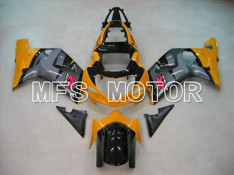 

Fairing Injection ABS Body Kit For Suzuki GSXR 600/750 2001 2002 2003 Silver Orange New