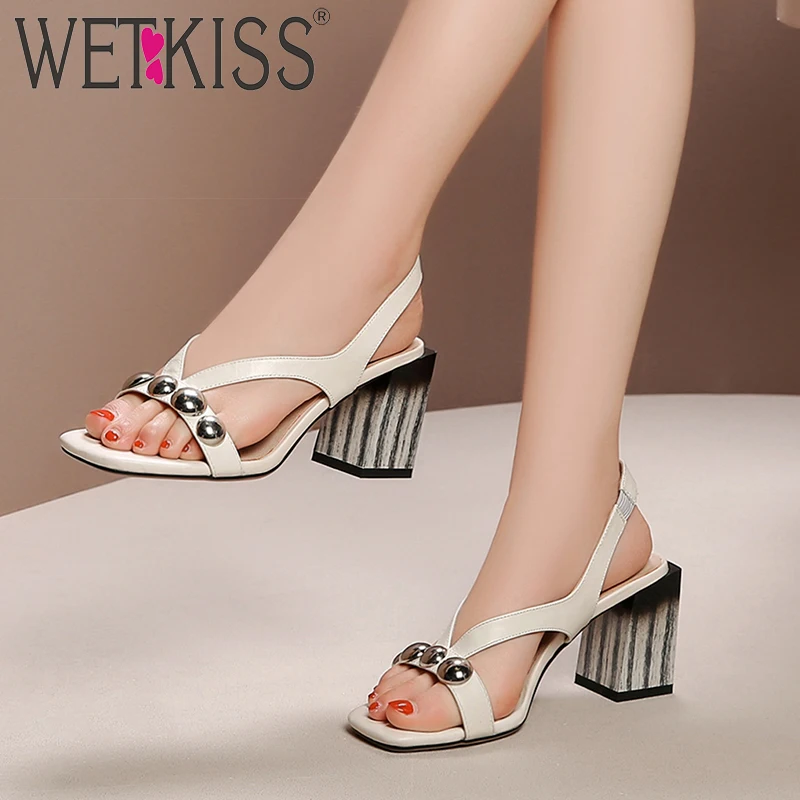 office studded sandals