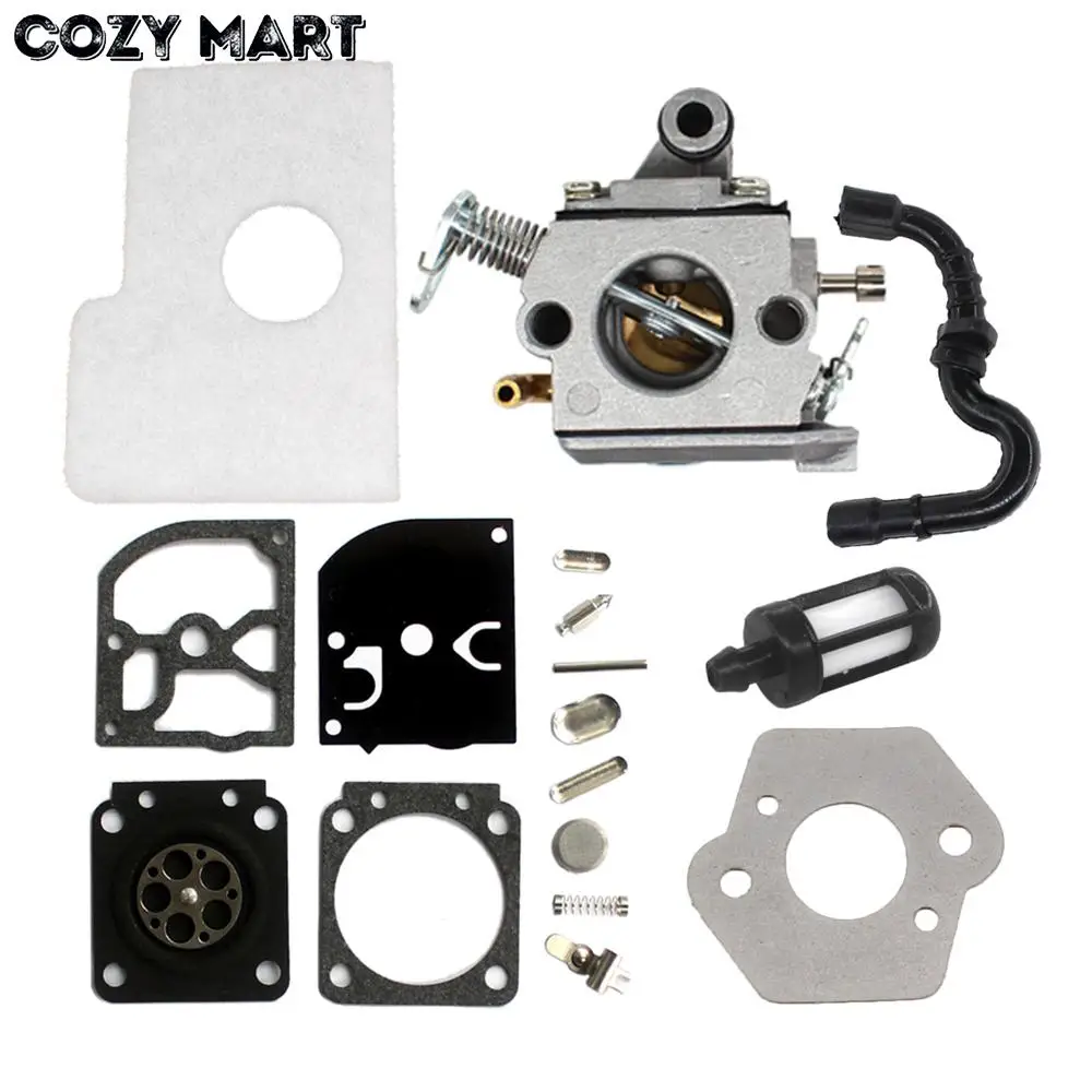 Карбюратор воздушный фильтр прокладка Ремонтный комплект для ST MS170 MS180 MS 170 180 пилу 017 018 бензопила Zama C1Q-S57B, 1130 120 0603