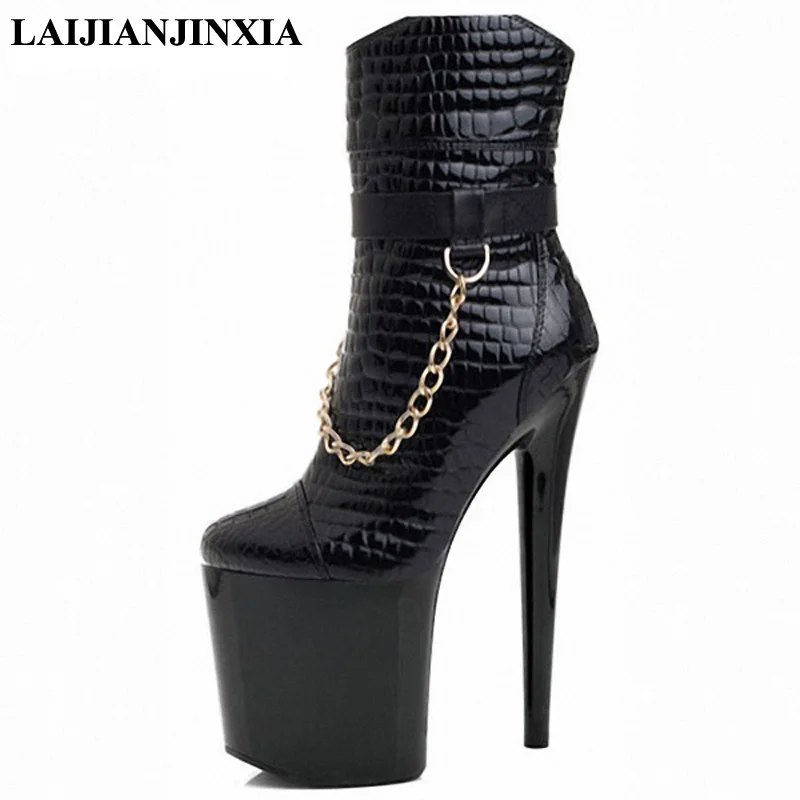 LAIJIANJINXIA Black New Women Sexy Spring Pole Dance Shoes Night Club