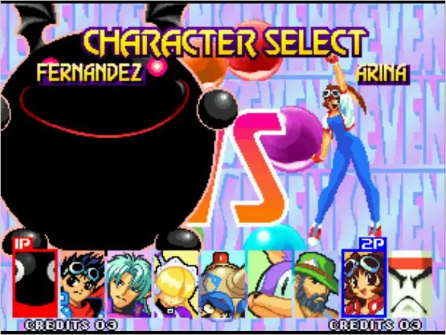NEOGEO AES Waku Waku 7 Bonus Edition(Hacked) Game Cartridge and ShockBox for SNK NEO GEO AES Console
