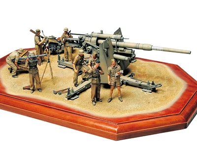 

1:35 German 88mm Flak36 Air Defense Artillery Unassemble Model 135283