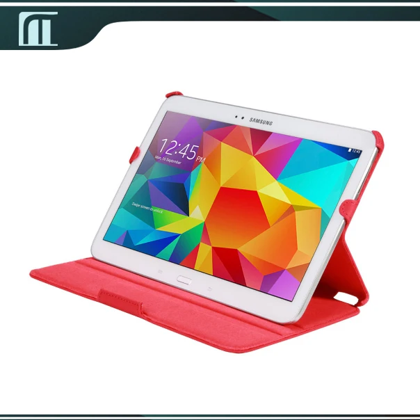 

Fashion Design Case for Samsung Galaxy Tab 4 10.1 inch T530 T531 T535 Cover With Stand Black Brown Red Color