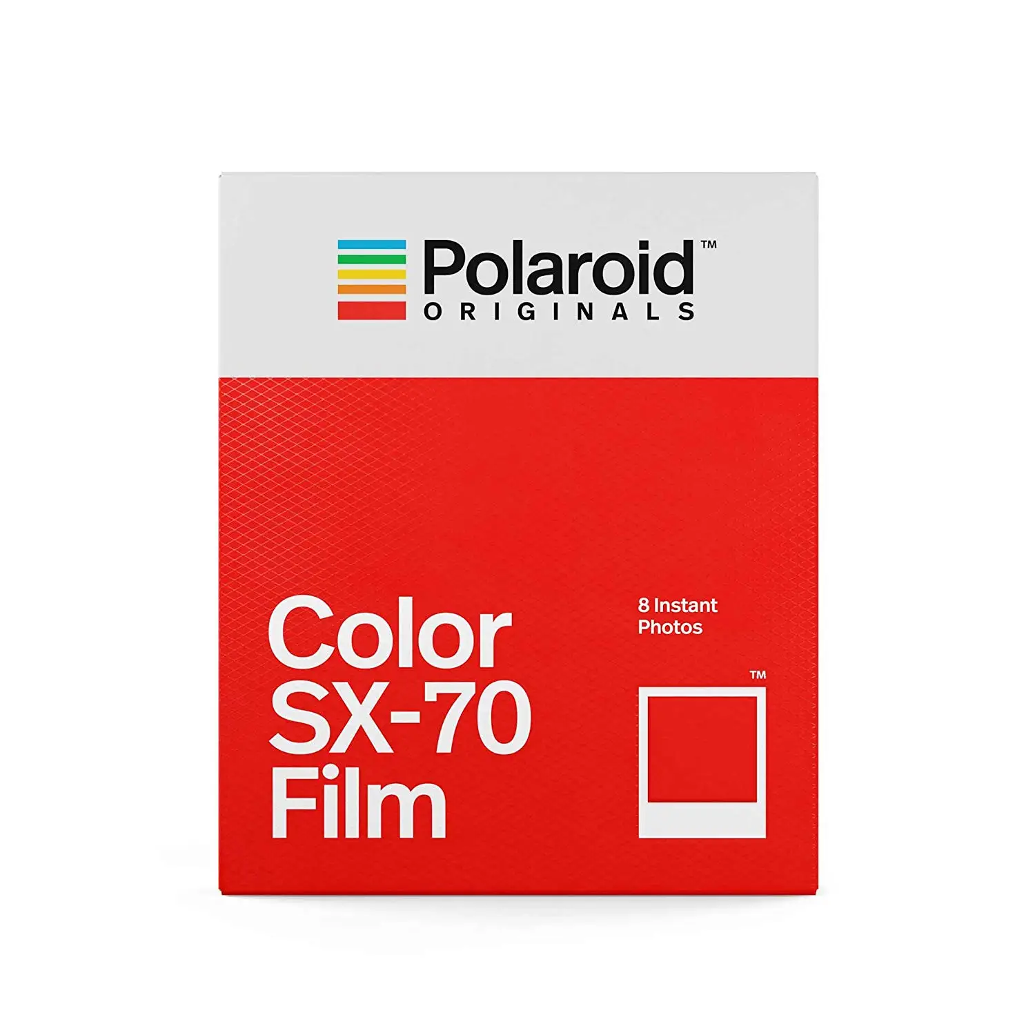 Originals Color SX-70 Film 8 Sheets Instant Photos White Frame Paper for Vintage SX-70 Box Type 1000 Cameras