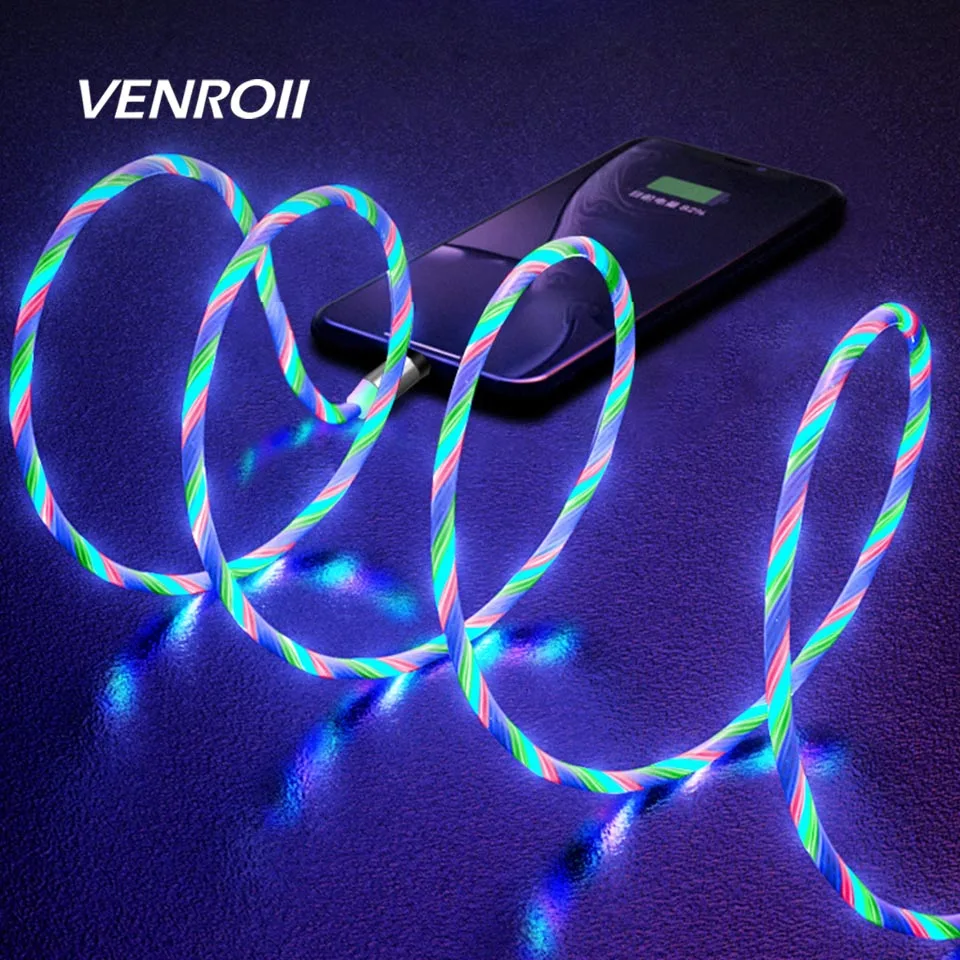

Venroii Magnetic Cable Micro USB Type-C for Samsung Phone Lighting Magnet Charger Type C Charging Data Wire for Huawei Xiaomi 8