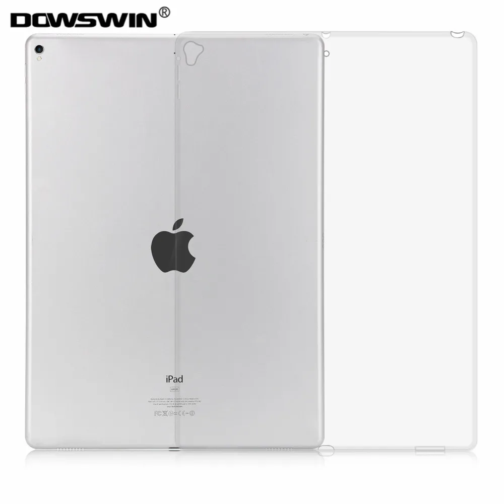 DOWSWIN чехол для iPad Pro 12,9 чехол мягкий, с бесцветным прозрачным и TPU Защитный чехол для iPad Pro 12,9 дюйма чехол