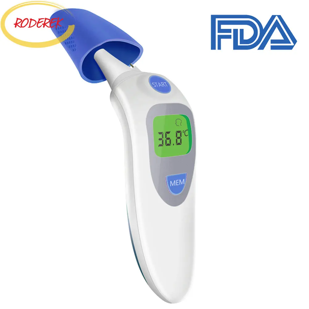 Цифровой Детский ушной термометр для измерения температуры тела термометр мульти функциональный термометр здоровье уход за ребенком