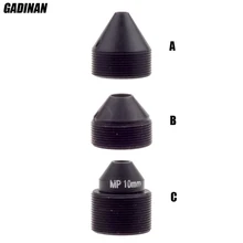 GADINAN HD cctv Объектив Пинхол 10 мм объектив M12 крепление 1/2. " F1.6 37,5 градусов для камер видеонаблюдения A/B/C три типа на выбор