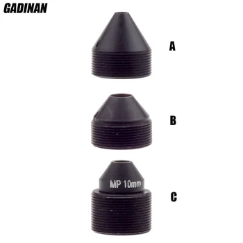 

GADINAN HD cctv lens pinhole 10mm Lens M12 Mount 1/2.7" F1.6 37.5 degree for security CCTV cameras A/B/C three Type Optional