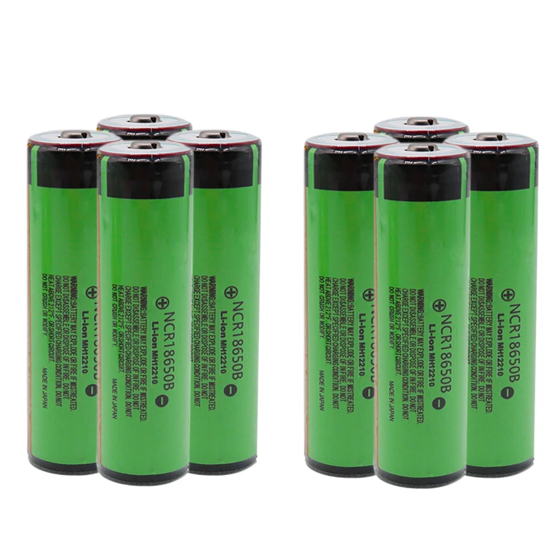 NCR18650B 3,7 V 18650 батарея 3400mAh перезаряжаемая батарея lityum polimer для фонарика Panasonic с защитой(PCB