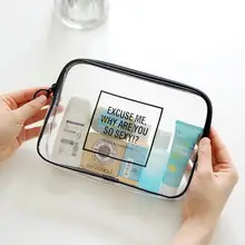 PVC Transparent Mini Cosmetic Organizer Bag Waterproof Clear Pouch Makeup Bags Cosmetic Beauty Accessories Supplies Products