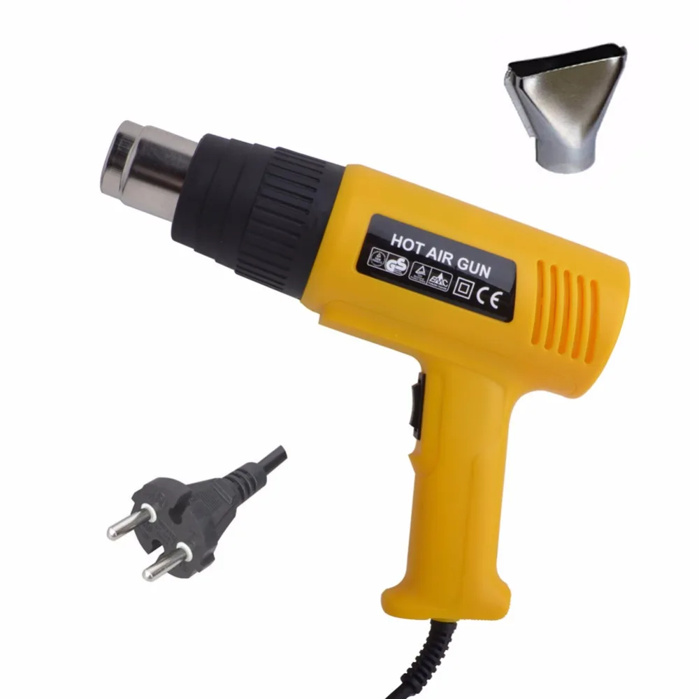 New 220V Electric Heat Gun 2000W 50HZ Variable Temperature Advanced Hot Air Gun with One Nozzle