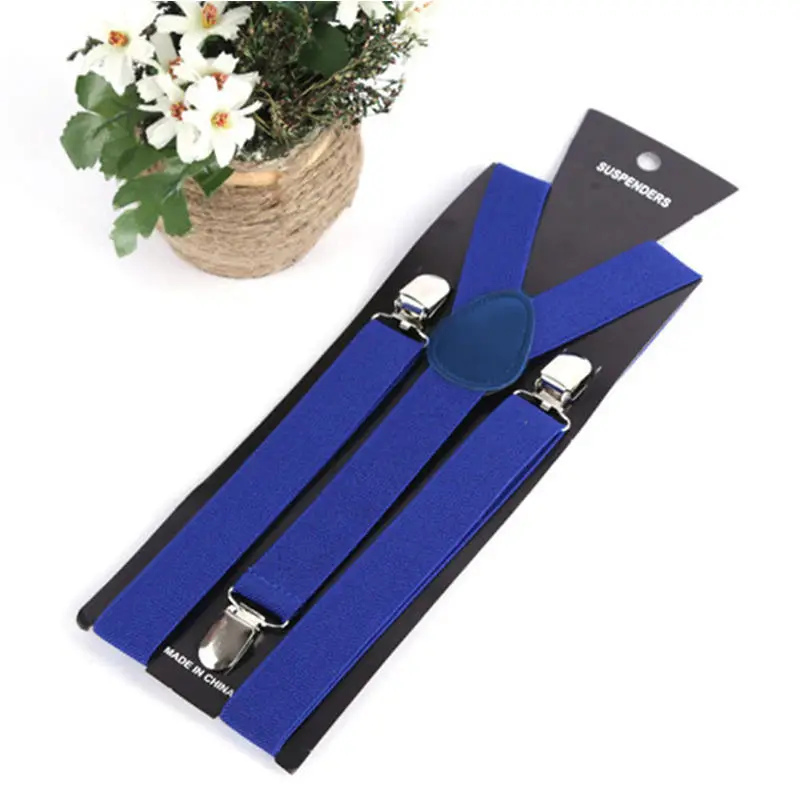 Royal Blue Новинка, 17 цветов, модные женские милые эластичные регулируемые подтяжки, аксессуары для одежды - Цвет: Royal Blue