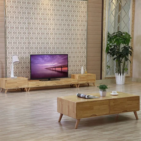 Woonkamer Set Woonkamer Meubels Meubelen eiken massief hout Koffie ... Woonkamer Set Woonkamer Meubels Meubelen eiken massief hout Koffie ...