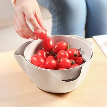 

New open double layer plastic candy snacks, fruit, dried melon seeds of the box storage box holder tray plate decoration of the